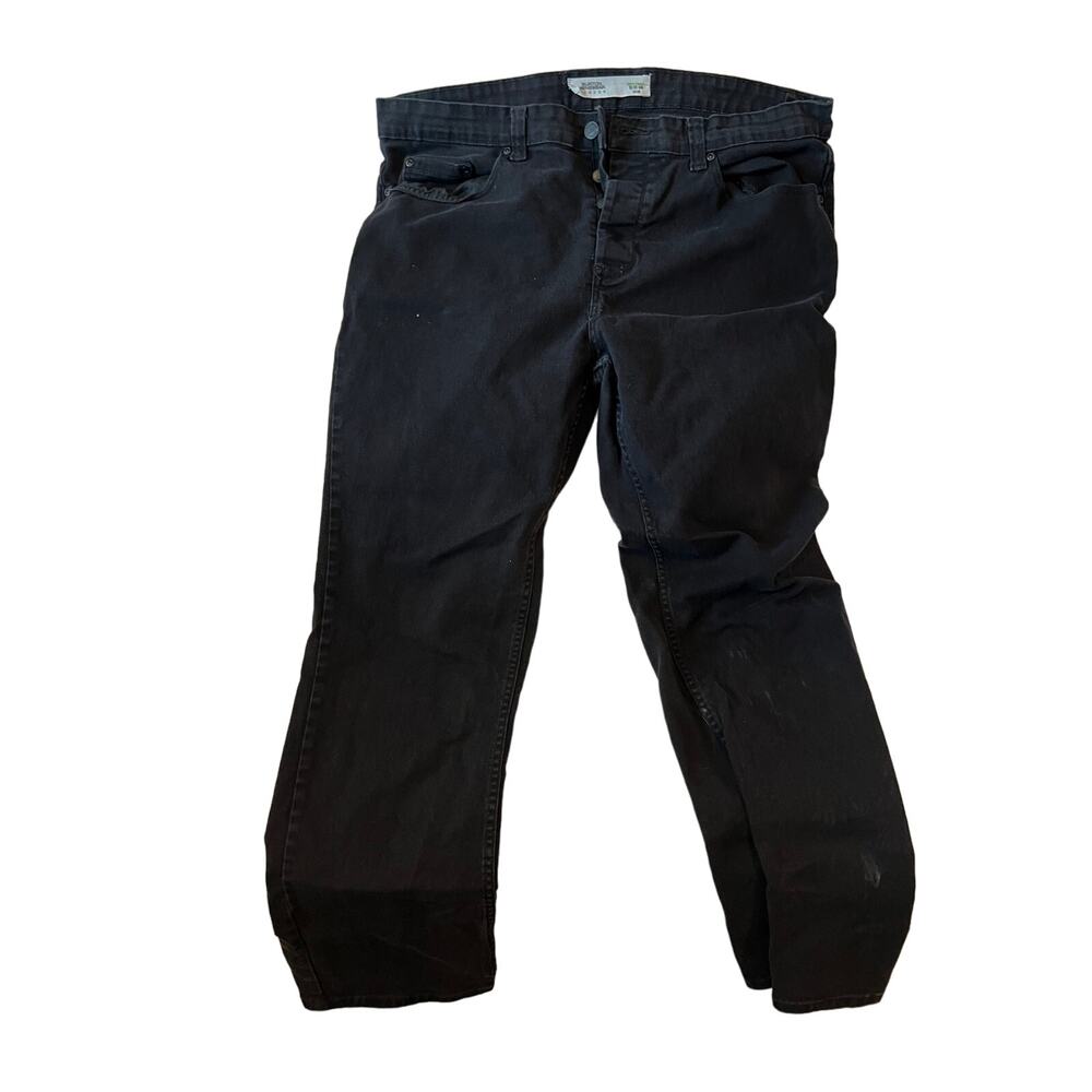 Burton Menswear London Black Jeans Mens 40x30